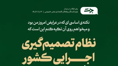 نظام تصمیم گیری اجرایی کشور