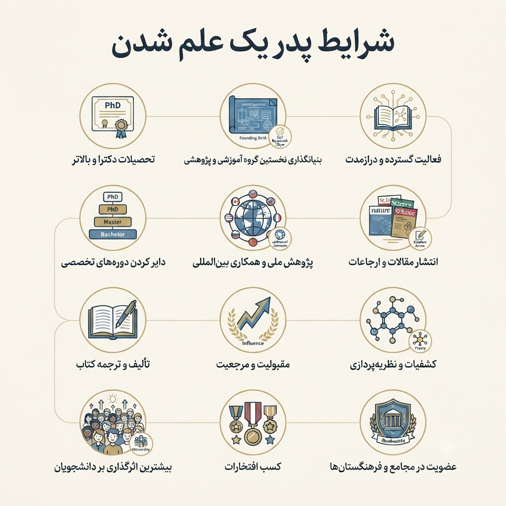پدر یک علم